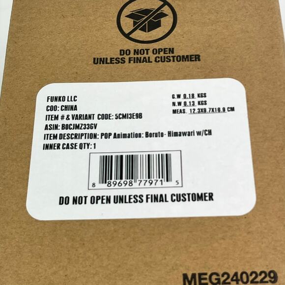 Funko Pop Animation Boruto Naruto Next Generations Isshiki Otsutsuki Glow Excl. - Picture 5 of 7